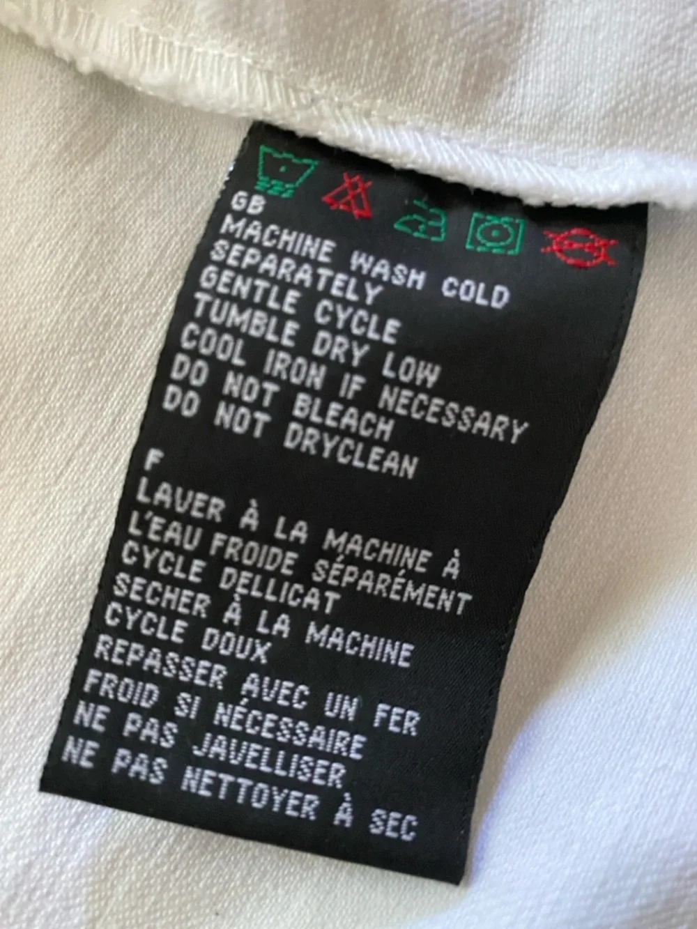 Harley-Davidson White Denim Women's Zip Jacket - Picture 7 of 7